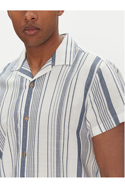 Indicode Ανδρικό πουκάμισο INLINDOS 20-531 Λευκό