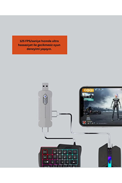 FrereConception Buğz Android Compatible Gaming Keyboard Mouse Set |   Portable & Durable