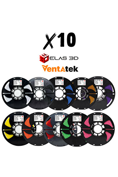 ELAS3D Elas 3D Pla Pro Filament 1.75mm 10 Kg Avantajlı Paket