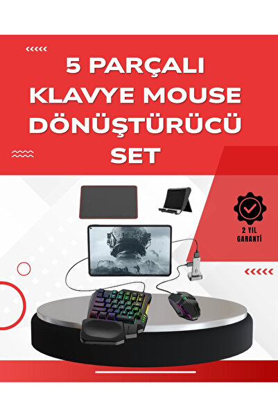 FrereConception Buğz Android Compatible Gaming Keyboard Mouse Set |   Portable & Durable