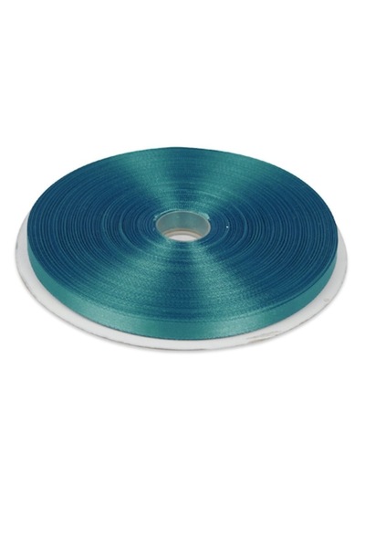 Creativ Deco Plus Panglica funda saten 0.6 cm latime, culoare turcoaz, rola 22 m