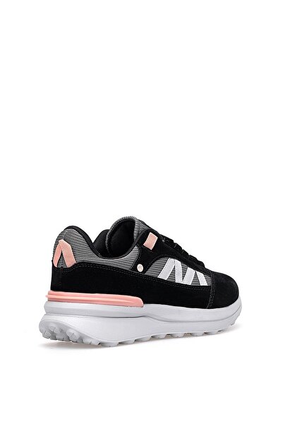 M.P. M.P 252-6054ZN Kadın Klasik Sneaker Siyah - Gri