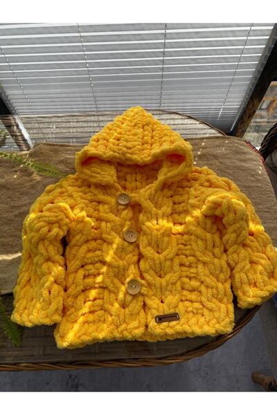 Alizee El örgüsü bebek ceketi