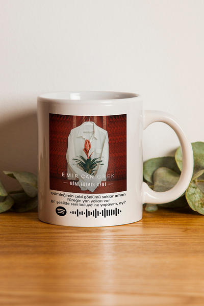 gavebutik كوب سيراميك مطبوع عليه 'جيب قميصي' من إيمير كان إينيريك، هدية يمكن ...