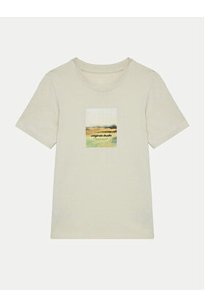 Jack & Jones Τζακ Τζόουνς Τζούνιορ Αγόρι Μπλουζάκι 12267453 Μπεζ