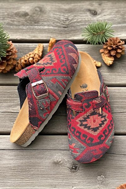 LAND OF CORK LC Anatomical Unisex Natural Cork Sole Rug - Felt Slippers