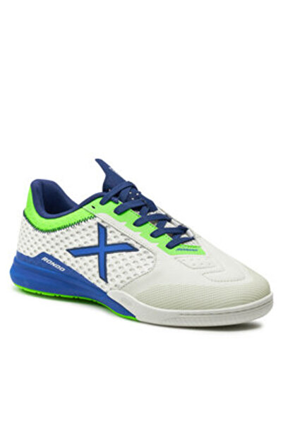 Munich ανδρικά ποδοσφαιρικά παπούτσια 4770007 λευκά