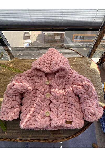 Alizee El örgüsü bebek ceketi