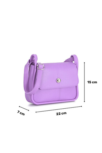 POLOGRAND London Original Women's Stylish & Mini Crossbody Adjustable Strap Luxury Soft Leather Flap Small Shoulder Bag