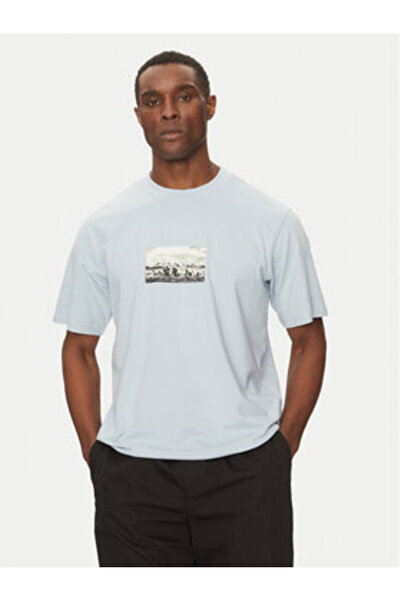 Jack & Jones Ανδρικό T-Shirt Jack Jones 12273775 Ανοιχτό Μπλε