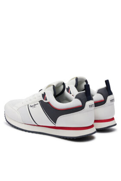 Pepe Jeans ανδρικά αθλητικά παπούτσια PMS40009 λευκά
