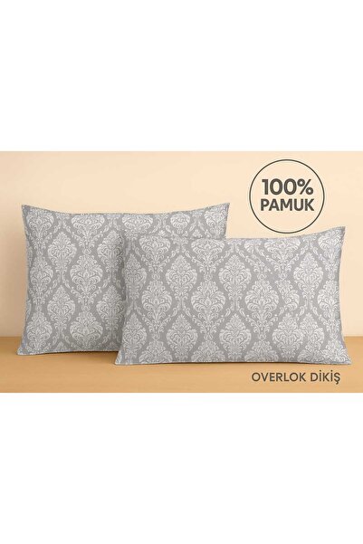 Loova Jastučnica 2 komada 100% pamuk pamučne ovalne luksuzne navlake sa paten...