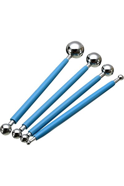Generic Metal Ball Cake Decorating Molding Modelling Tool Set Fondant Cake Cutter Sugarcraft Icing Decoratin