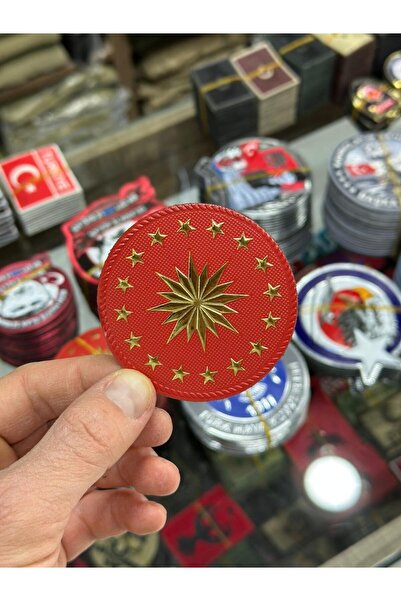 ÇUKUROVA ÜTÜ Cumhurbaşkanlığı 7 cm 3d Plastik TPU Arması, Standart Ölçü, 1.sı...