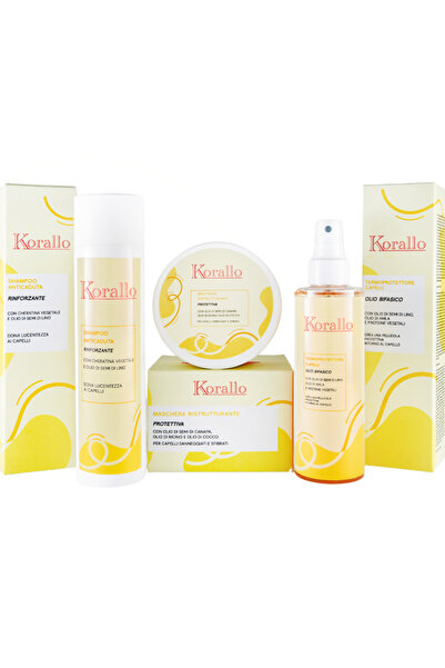 korallo SET COMPLET BIO PENTRU INGRIJIREA PARULUI