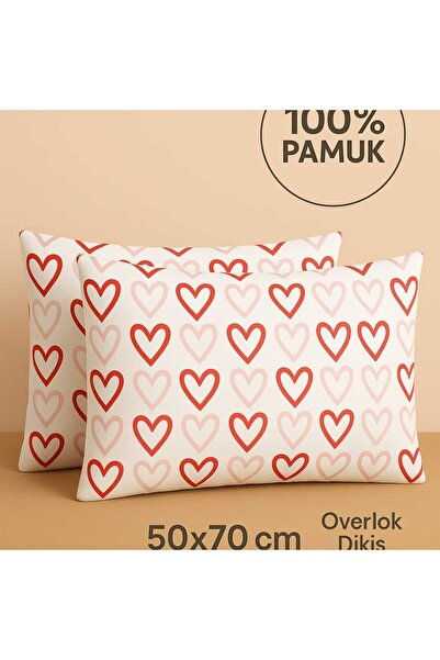 Loova Jastučnica 2 komada 100% pamuk pamučne ovalne luksuzne navlake sa paten...