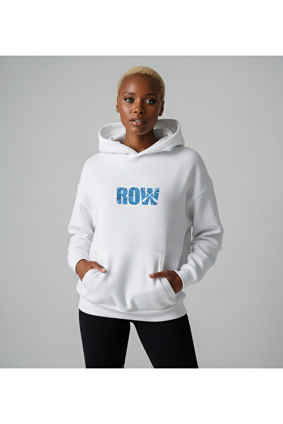 Bheka Concept Rowing Themed Printed Oversize Hooded Unisex Sweatshirt Hoodie