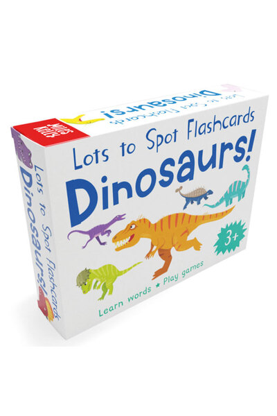 MILES KELLY الكثير من البطاقات التعليمية التي يمكنك اكتشافها: الديناصورات!