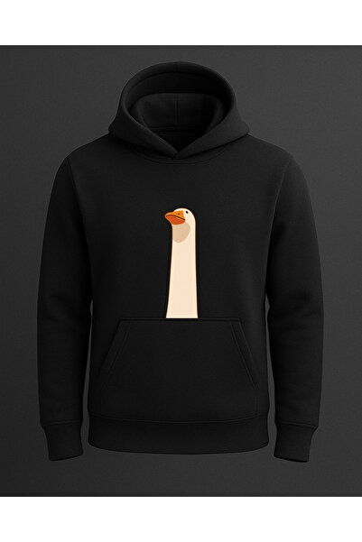 Ebiidesign Duck Design Printed Sweatshirt