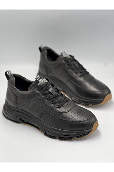 GÜLERSHOES Garantili Hakiki Deri Mevsimlik Ortopedi Su Geçirmez Erkek Şık Tarz Ayakkabı 40-41-42-43-44 Numara