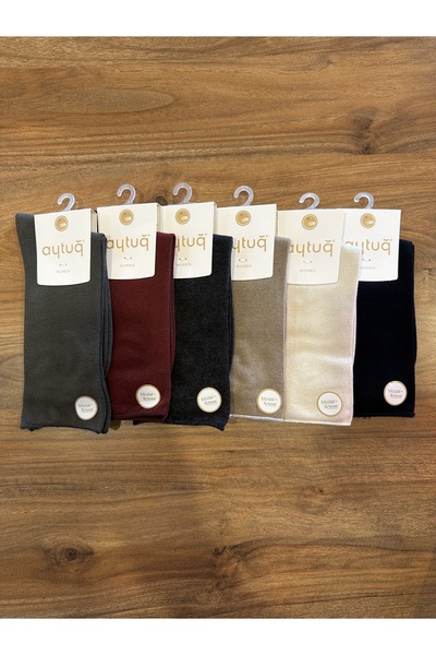 Aytuğ Premium Modal Comfortable Seamless Socks 6 Pack