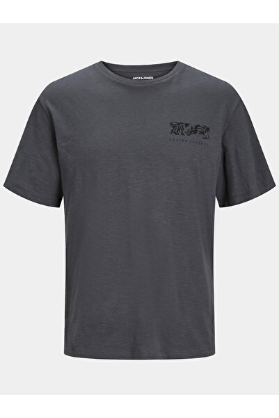 Jack & Jones Ανδρικό T-Shirt Jack Jones 12249187 Γκρι