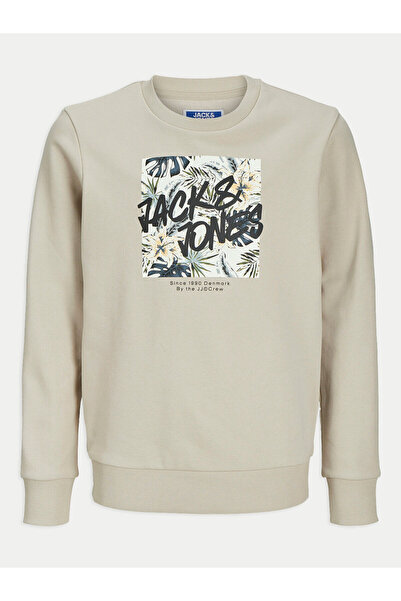 Jack & Jones Φούτερ Jack Jones Junior Boy 12269863 Γκρι