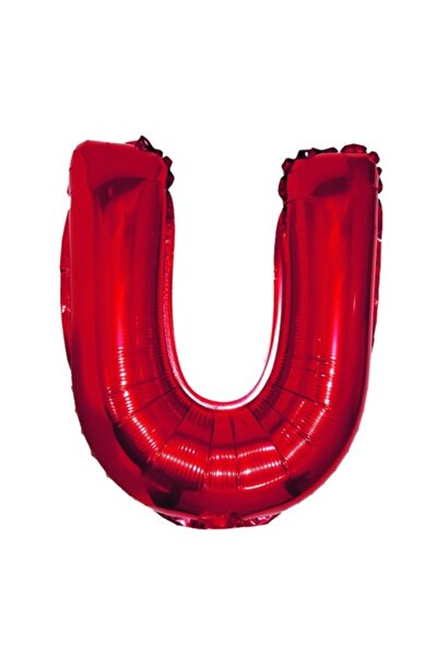 OEM Balon Litera U, Roșu, 40cm