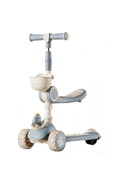 FONIX Πολυλειτουργικό Scooter Commando για παιδιά, Πτυσσόμενο, Ρυθμιζόμενο ύψ...