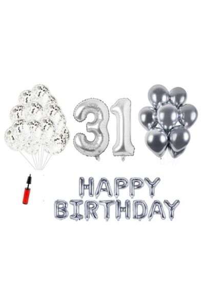 Domi Party & Gifts Set 33 baloane, Domi Party & Gifts, La mulți ani aniversar...