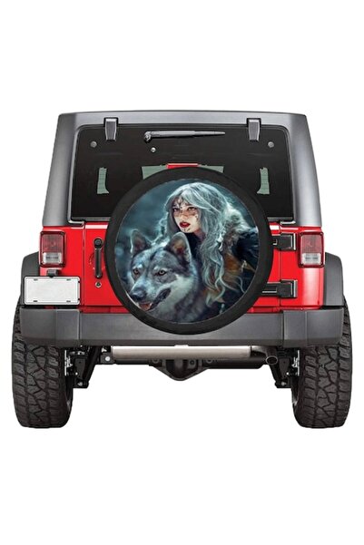 FONIX Sticker autocolant pentru capacul roții de rezervă, Model Into the Wild