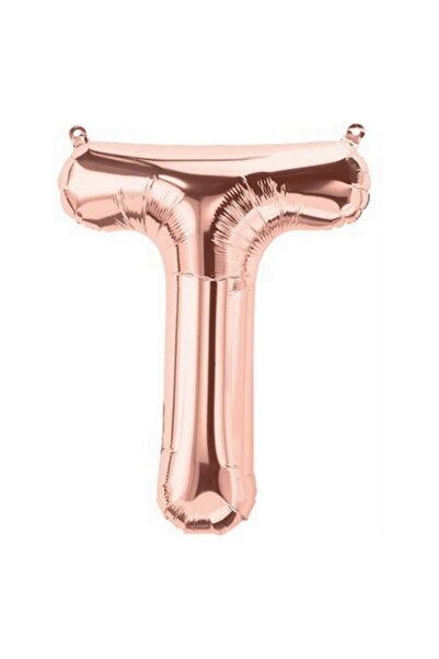 OEM Φούσκα με το γράμμα Τ, ESB, 40 cm, ροζ χρυσό