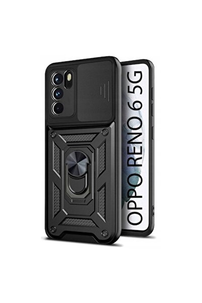 FONIX Θήκη τηλεφώνου, συμβατή με Oppo Reno 6 5G, Ανθεκτική προστασία φακού, Α...