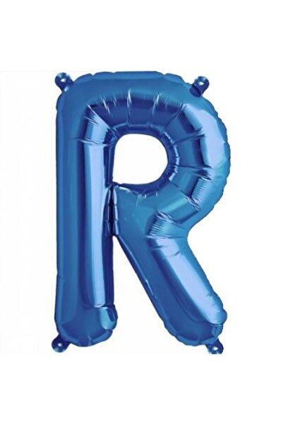 OEM Balon Folie Litera R, ESB, 35 cm, Albastru