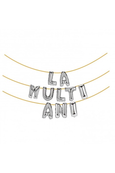 OEM Set 33 piese, baloane „La mulți ani” 38 ani, număr folie 100 cm, holografice