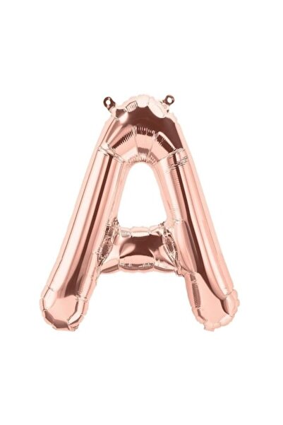 OEM Balon Folie Litera A, ESB, 40 cm, Rose Gold