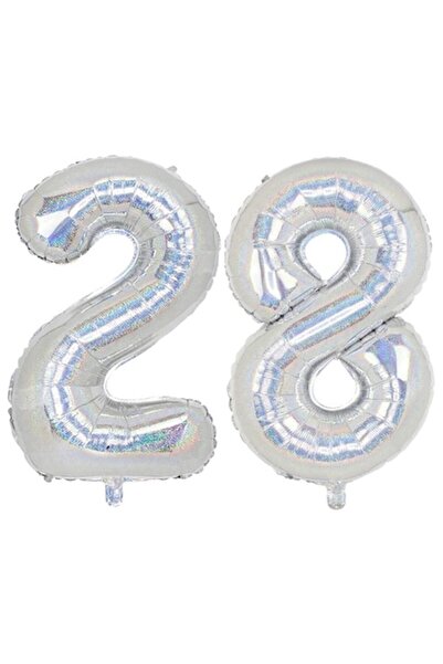 Domi Party & Gifts Set de 2 baloane folie, Domi Party & Gifts, holografice, a...