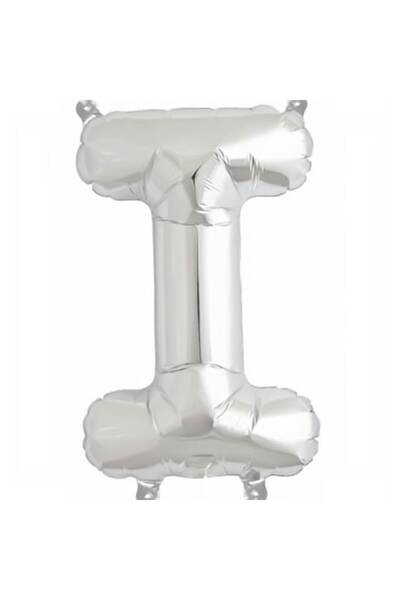 OEM Φόλιε με γράμμα Ι, ESB, 40 cm, Ασημί