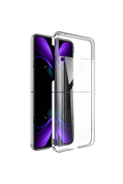 FONIX Съвместим калъф за Samsung Galaxy Z Flip 4, Double ClearFit, 2 части, з...