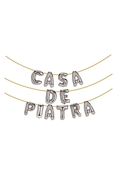 OEM Σετ διακοσμητική γιρλάντα ασημί, 45 cm, 6 m, House of Stone