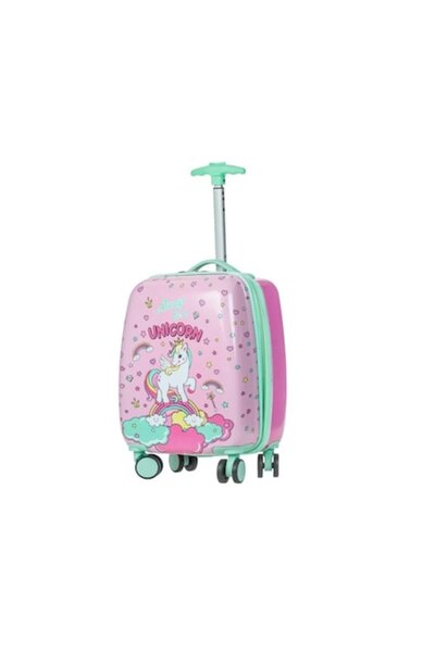 OEM Valiză pentru copii cu design unicorni, 50 x 31 x 21 cm, 22,8 L