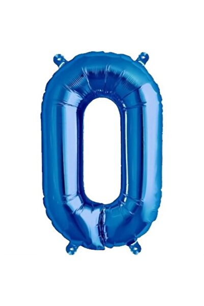 OEM Фолиев балон буква О, ESB, 40 см, син
