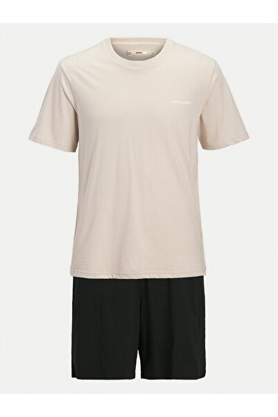 Jack & Jones Ανδρική Πιτζάμα Jack Jones 12273635 Μπεζ