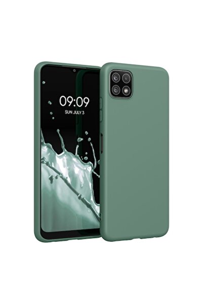 bzstore Carcasă din silicon pentru Samsung Galaxy A22 5G - Verde