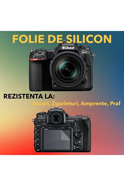 COMANDO Set protectie compatibil cu Nikon D500, Focus Shield