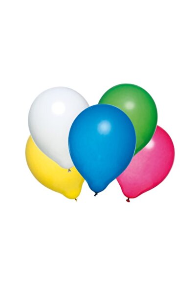 Herlitz Балони в различни цветове, с хелий, комплект от 100 броя
