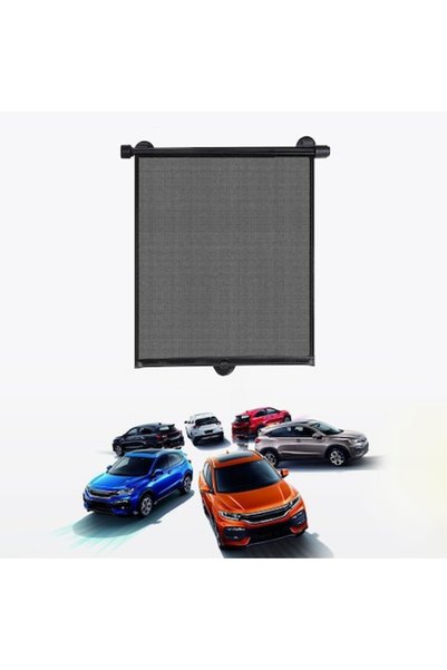 FONIX SideShade Retract – Прибиращ се страничен щор за прозорец, UV защита, в...
