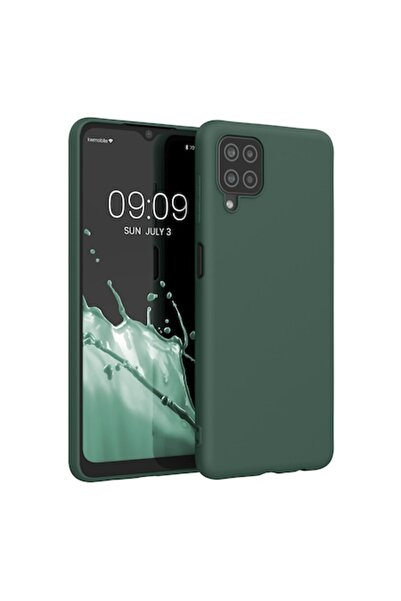 KWmobile Θήκη τηλεφώνου για Samsung Galaxy A12, σιλικόνη, πράσινη