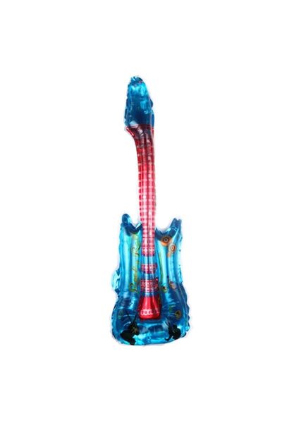 OEM Balon folie chitară 80cm albastru
