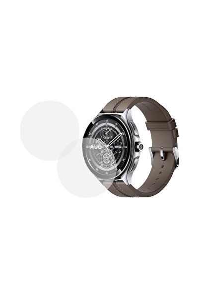 FONIX Set 2 x Folie compatibila cu Xiaomi Redmi Watch 2 Pro, InvisiFlex Full Glue, Silicon hydrogel regene